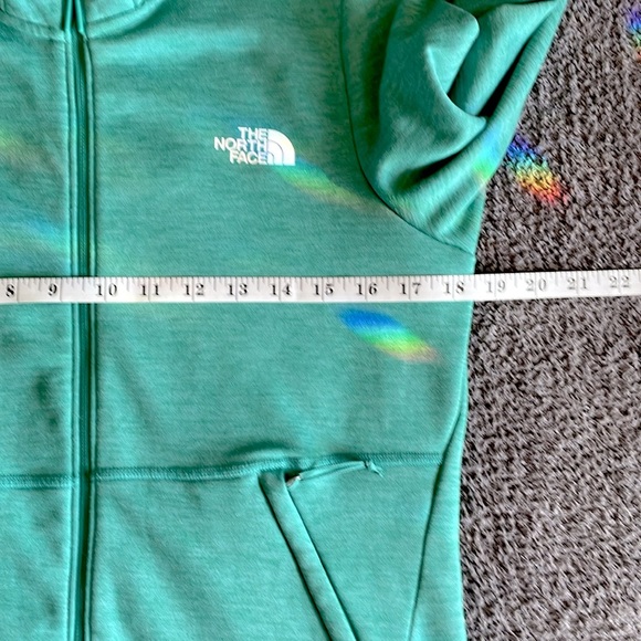 The North Face Womens Canyonlands Full-Zip Hoodie Jacket Green Turquoise Sz: S - Picture 10 of 14
